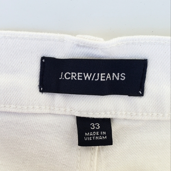 J. Crew High-rise Denim Short Button-fly Women's Size 33 - Picture 4 of 11